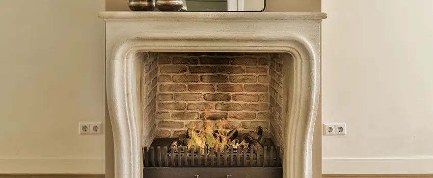 Vintage-style Fireplace Redesign in Kendall, Florida