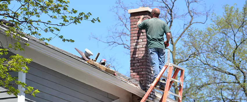 Vinyl and PVC Chimney Flashing Installation in Kendall, FL